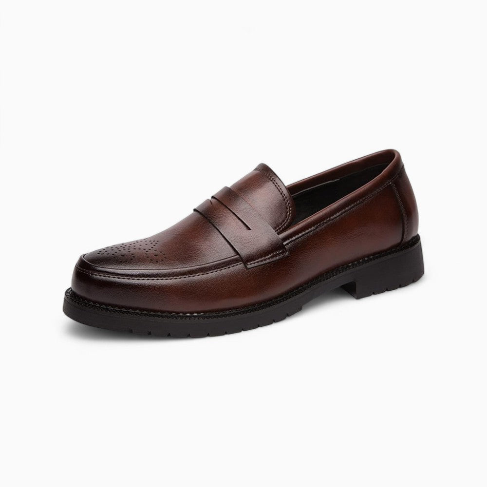 Men's Dress Loafers in Genuine Leather
