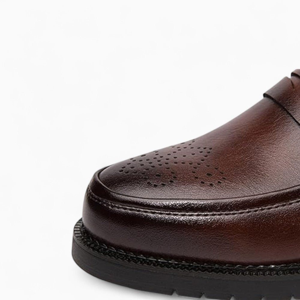 Men's Dress Loafers in Genuine Leather
