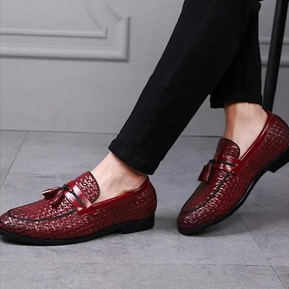 Vintage Loafers with Coloured Tassels