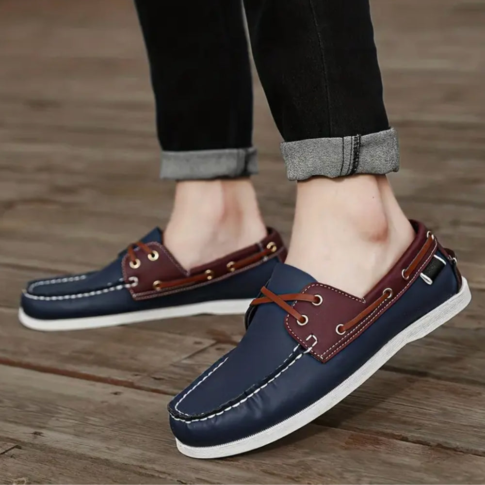 Trendy Soft Synthetic Leather Loafers for Men