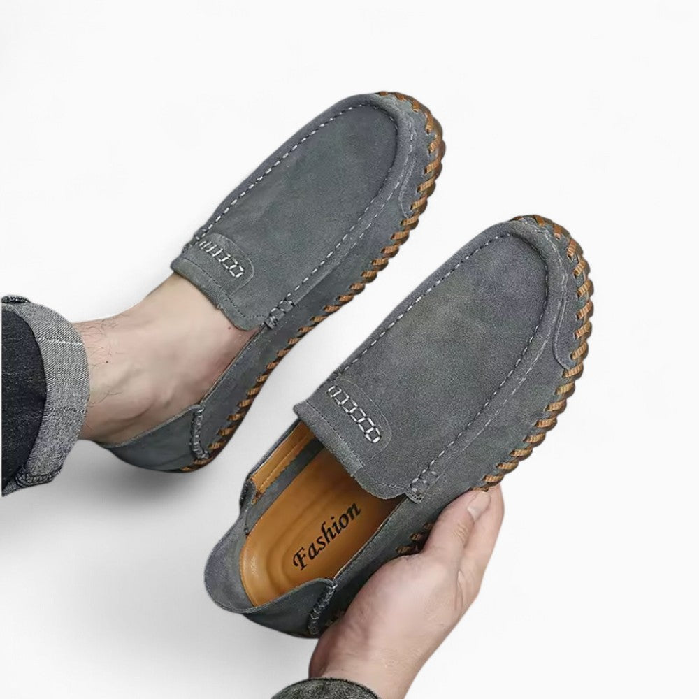 Genuine Suede Breathable Loafers for Men
