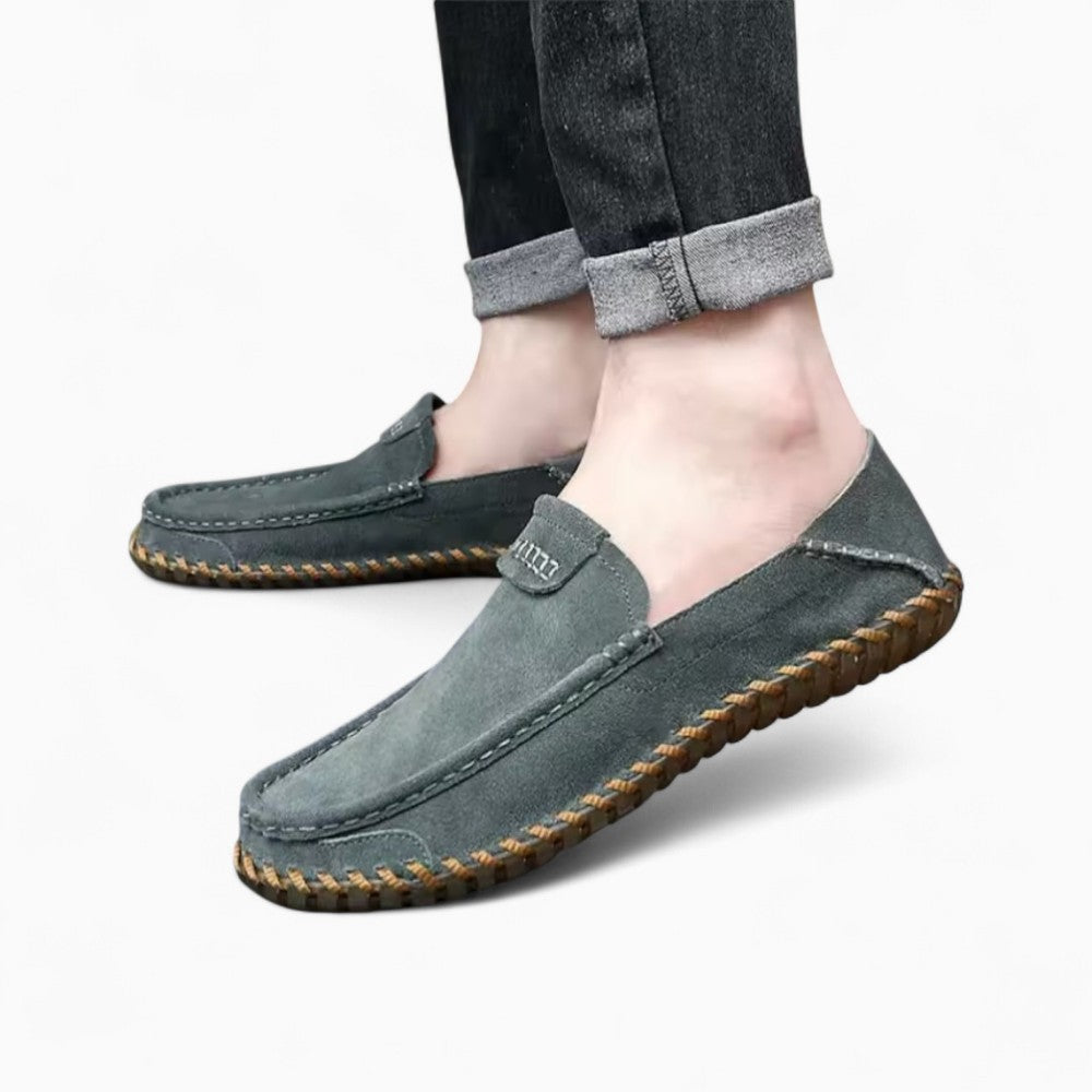 Genuine Suede Breathable Loafers for Men