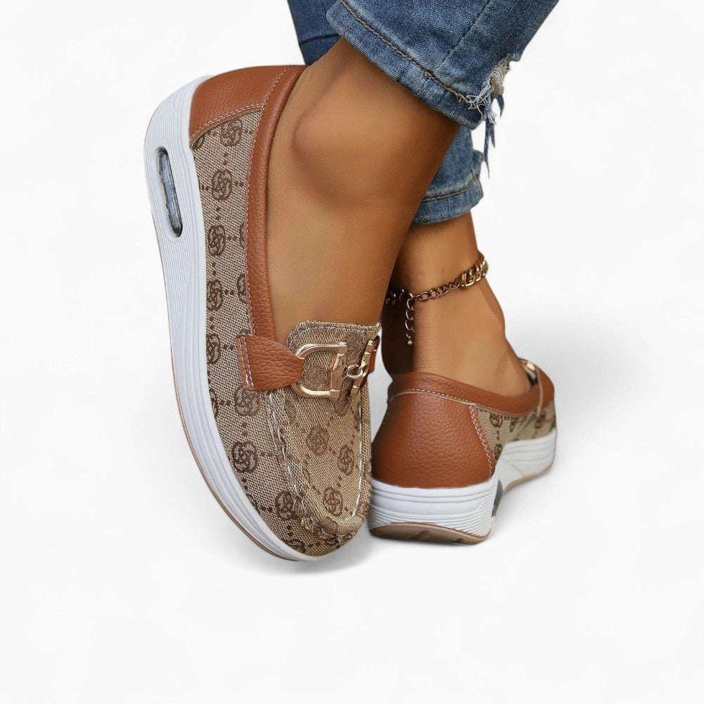Colorful Breathable Platform Loafers for Women
