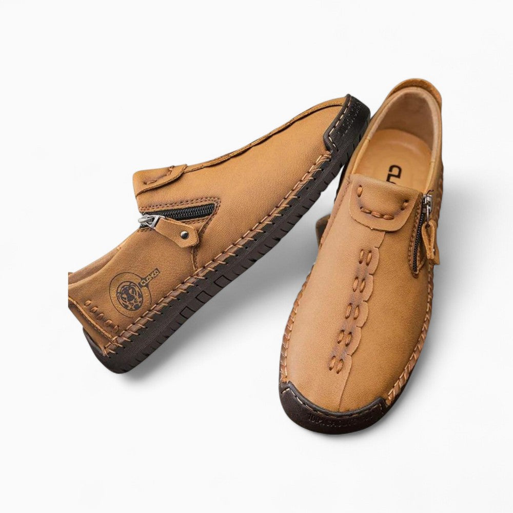 Men's Synthetic Leather Flat Loafers