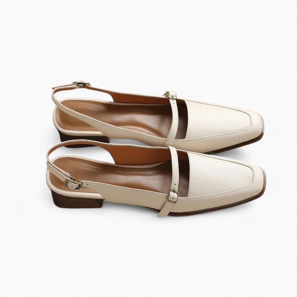 Women's Square Heel Loafer Mule