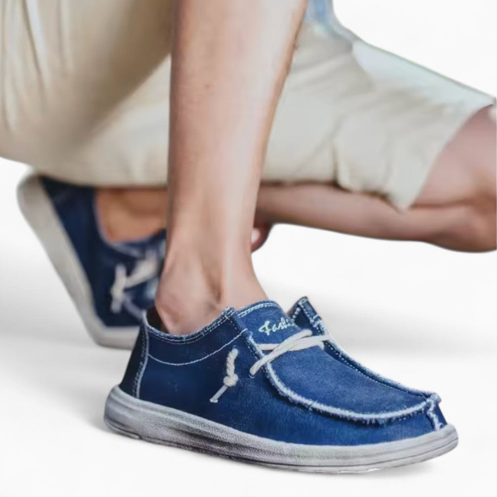 Lightweight and Casual Fabric Loafers for Men