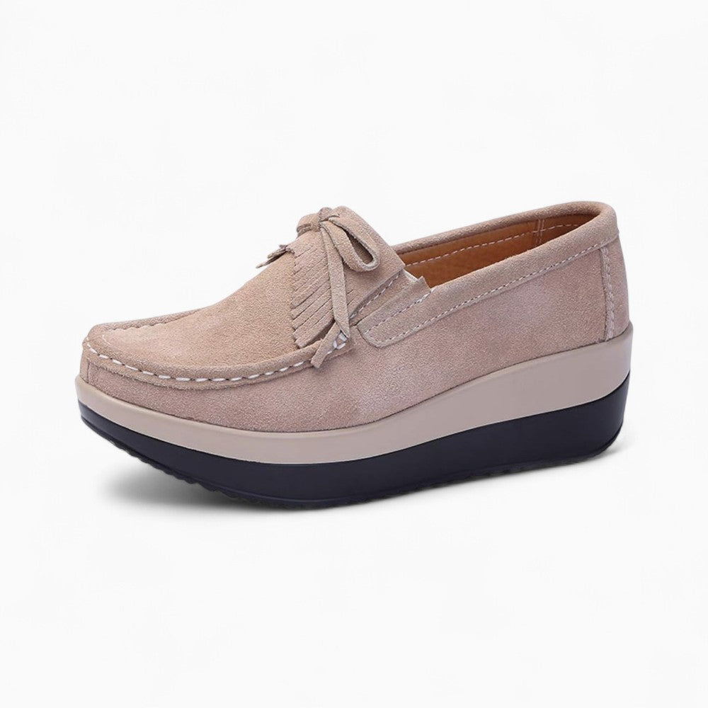 Indian High Loafers with Decorative Feathers