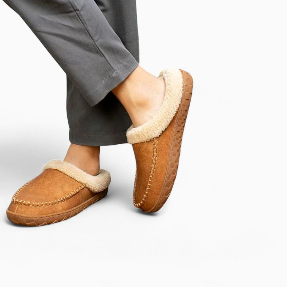 Winter Loafers in Lined Suede