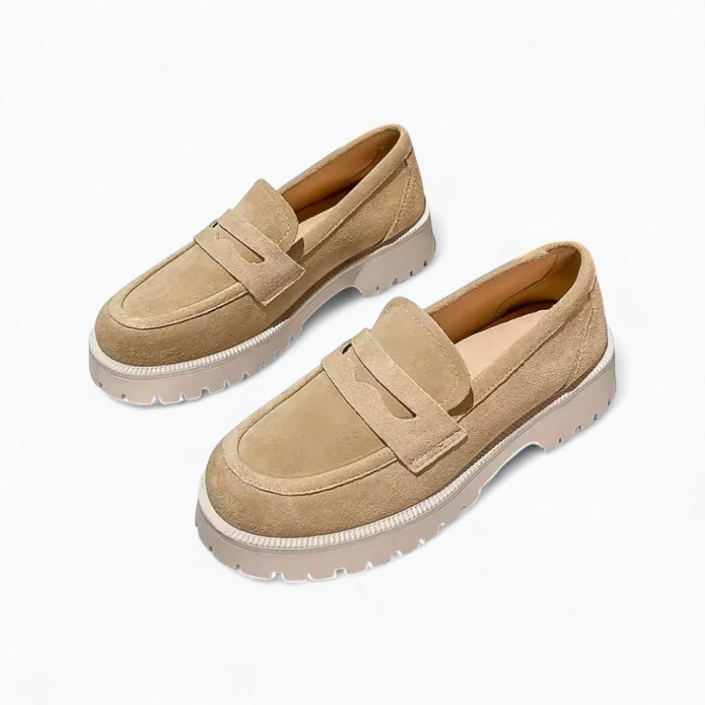 Velvet Loafers for Women