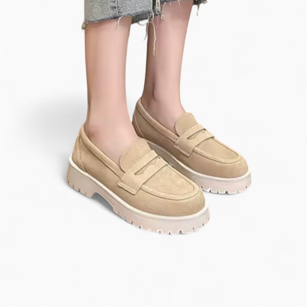 Velvet Loafers for Women