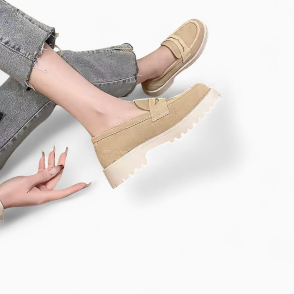 Velvet Loafers for Women