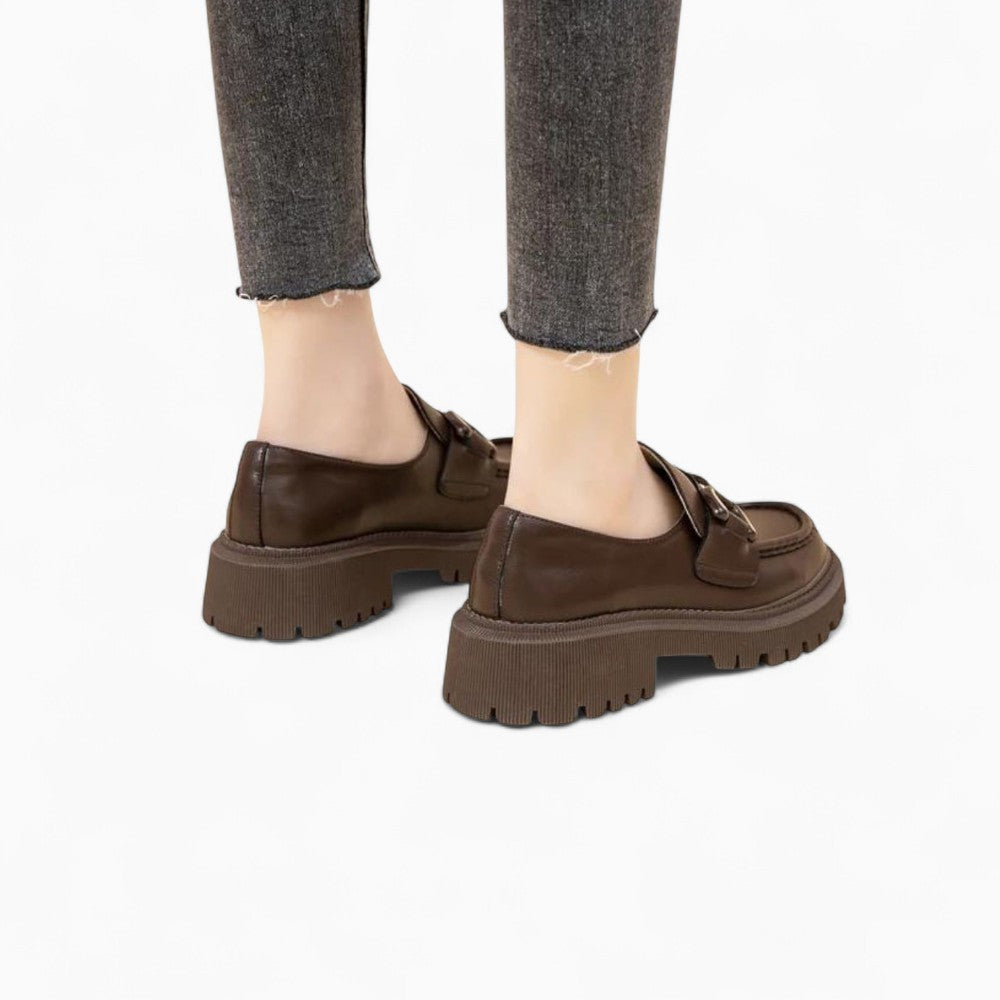 Easy Slip-On Leather Loafers for Women