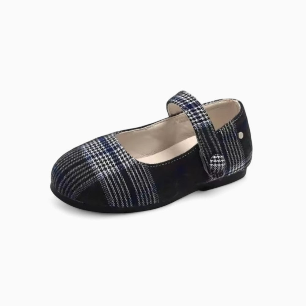Soft Dressy Plaid Loafers for Baby