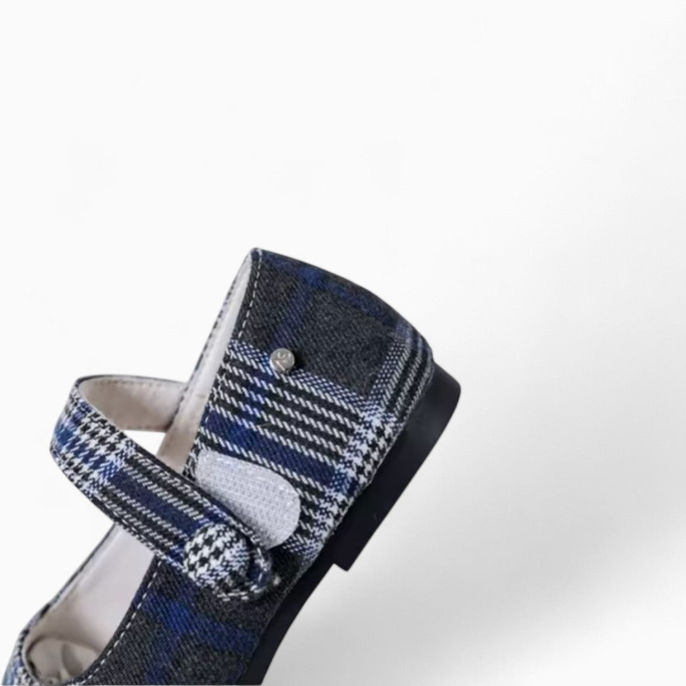 Soft Dressy Plaid Loafers for Baby