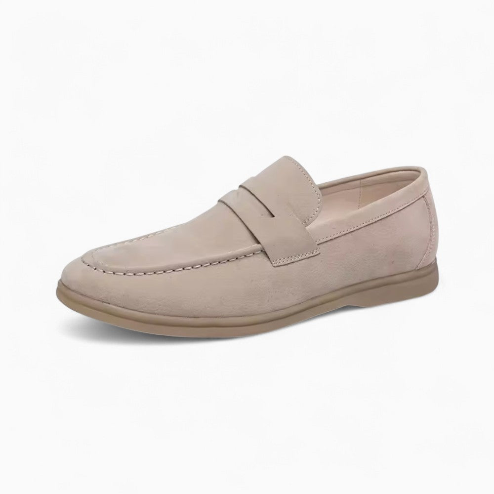 Lightweight Synthetic Suede Loafers for Men