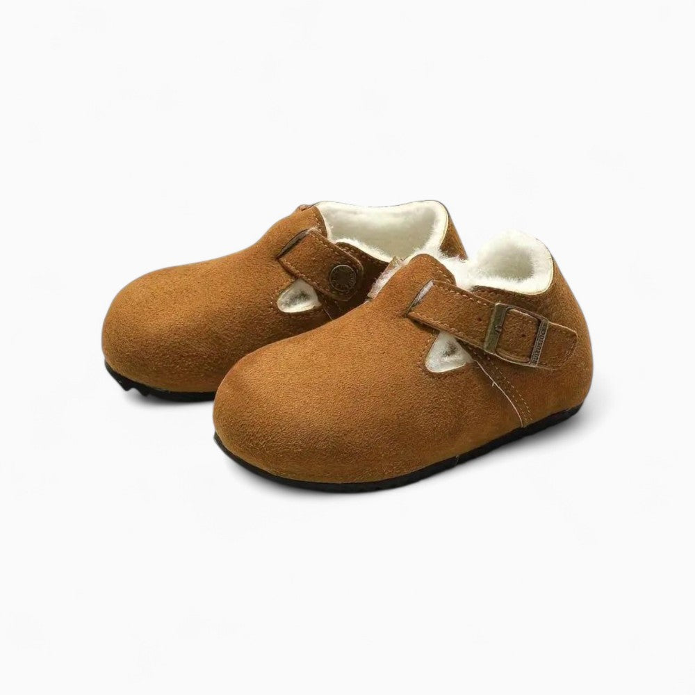 Suede Strap Loafers for Boys