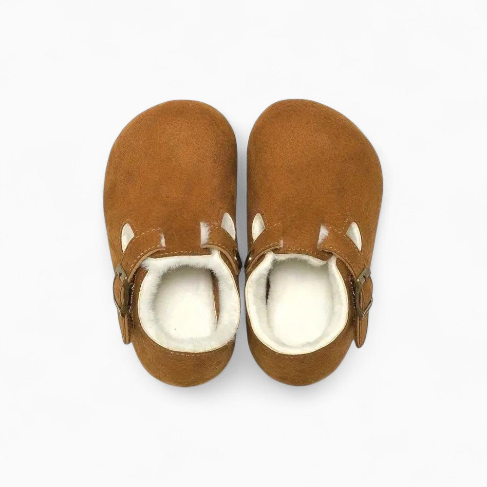 Suede Strap Loafers for Boys