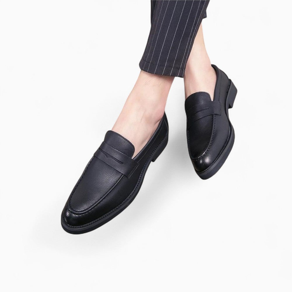 Leather Formal Loafers for Men