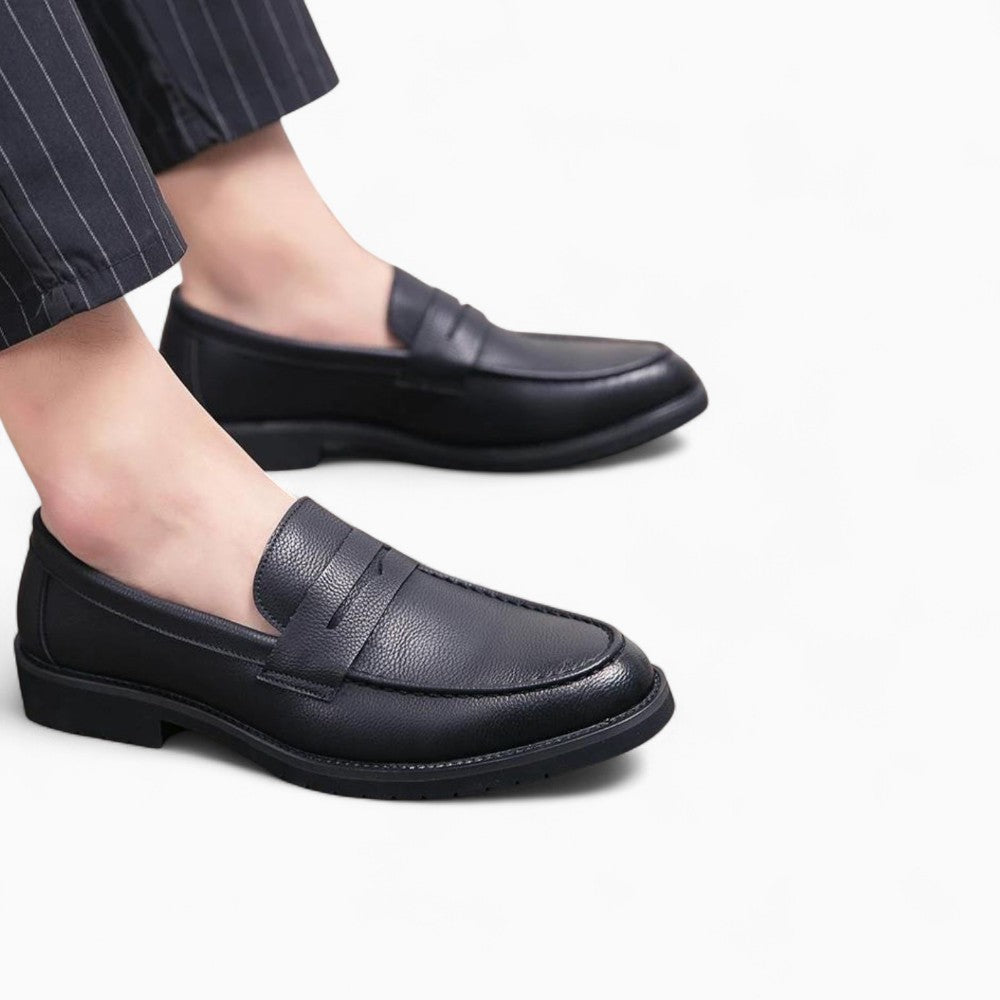 Leather Formal Loafers for Men