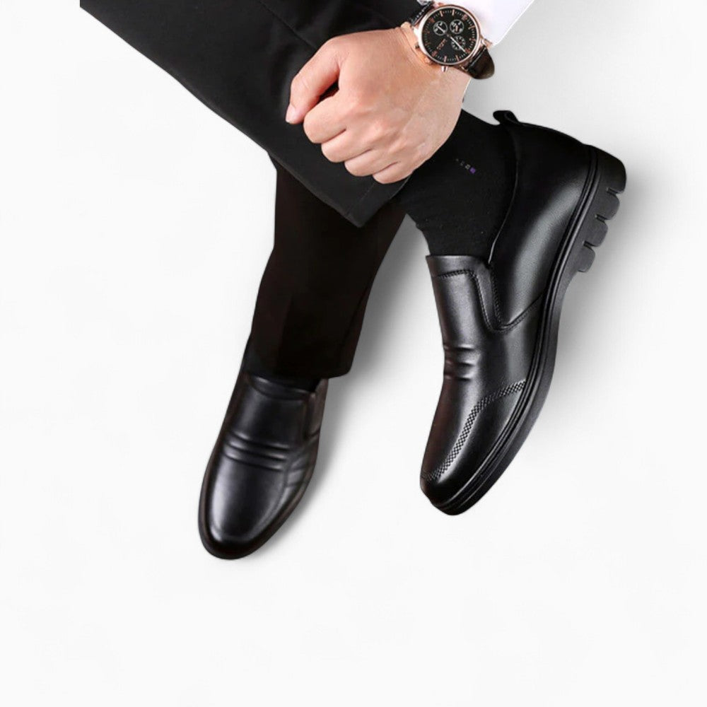 Men’s Super Light Synthetic Leather Loafers