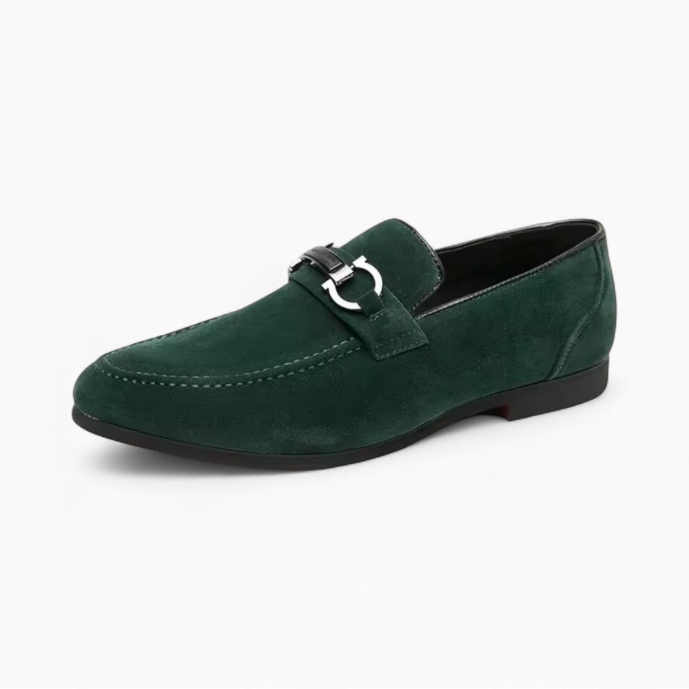 Classic Suede Effect Loafers for Men