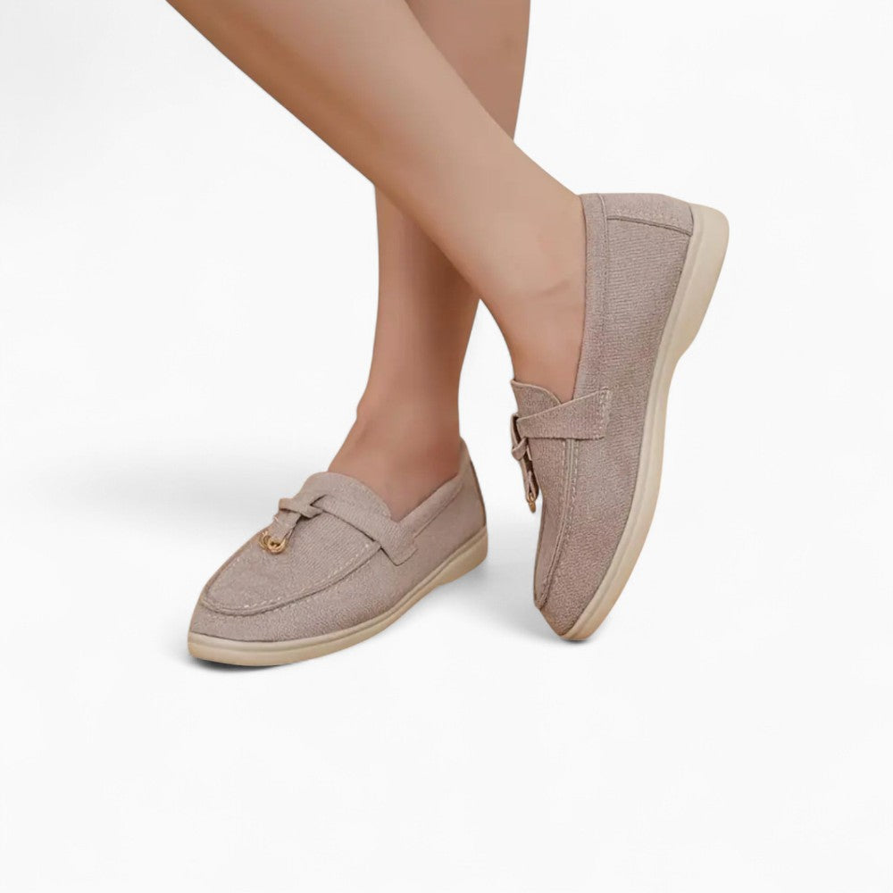 Women’s Synthetic Suede Summer Loafers