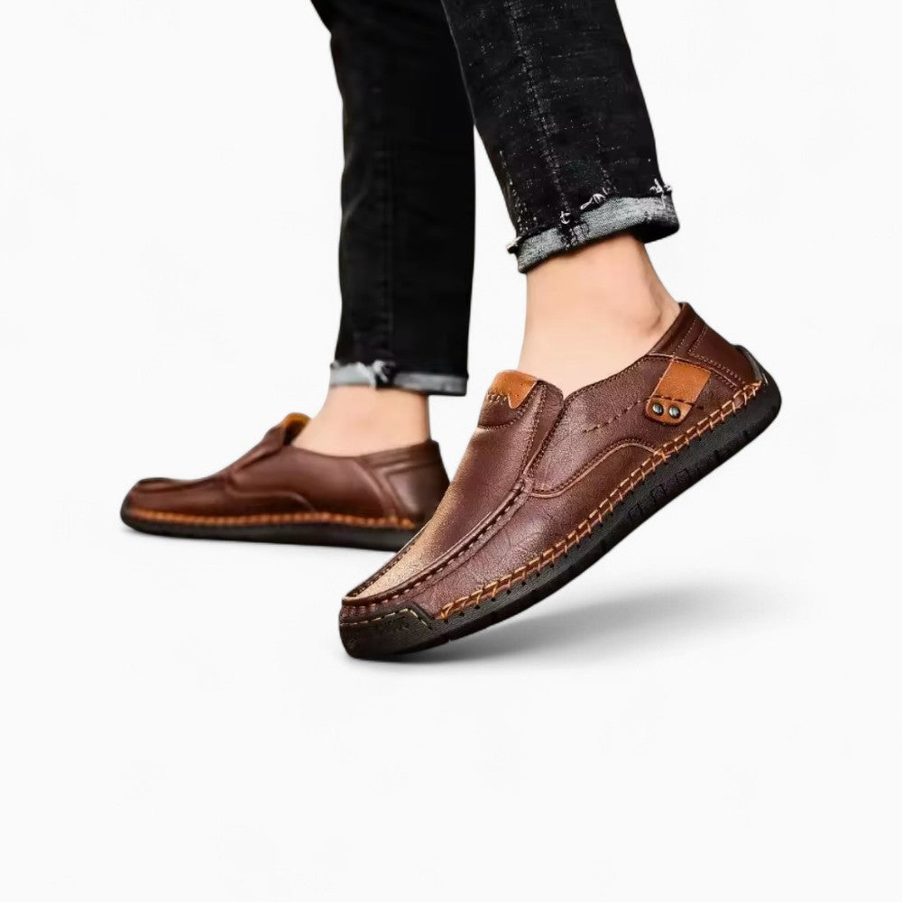 Men's Synthetic Leather Summer Loafers