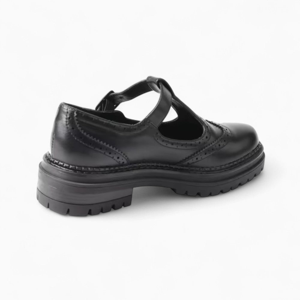 Orthopedic Loafers with Strap and Thick Sole