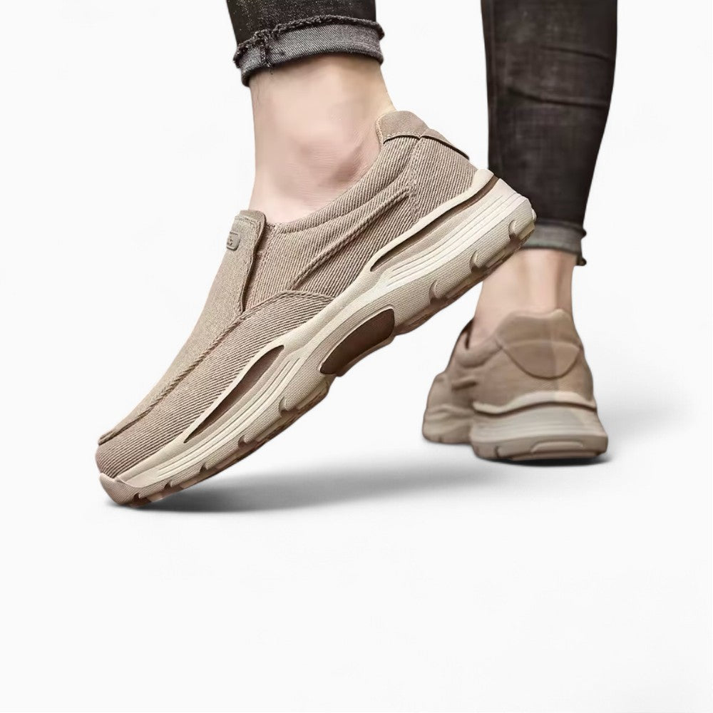 Loafers Baskets À Plateforme En Suédine