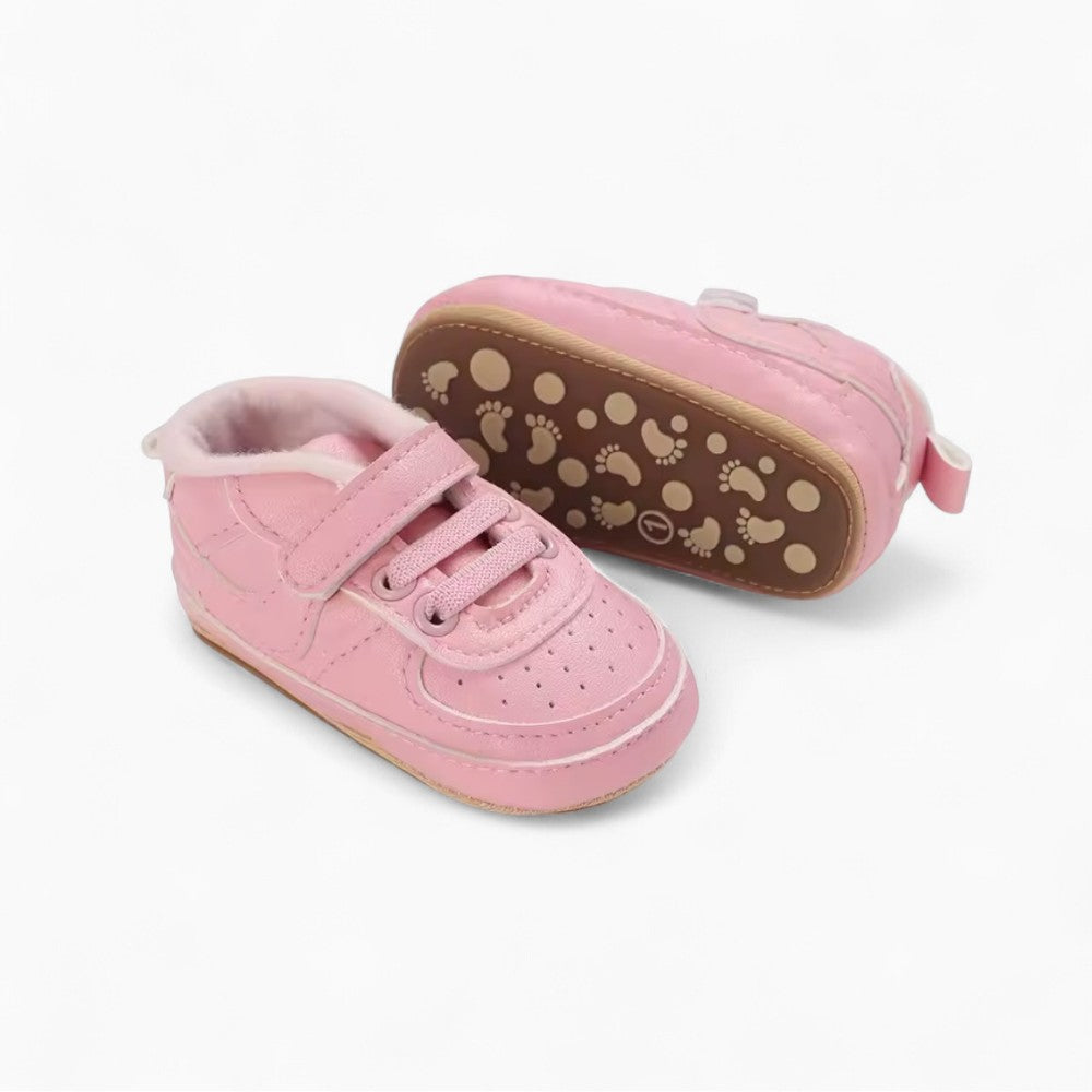 Lace-up Cut-out Loafers Sneakers for Baby Girls