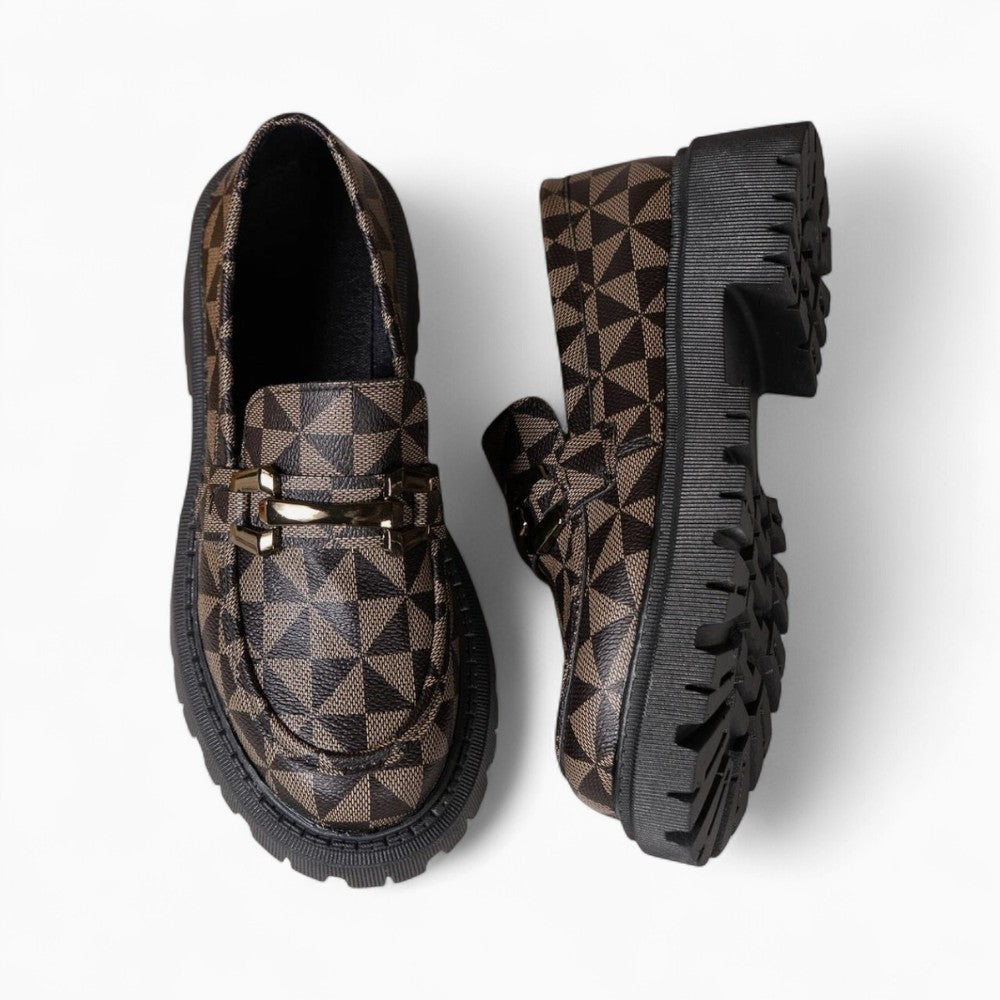 Women’s Platform Loafers with an Original Design