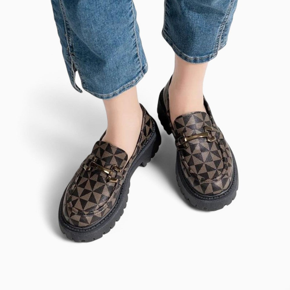 Women’s Platform Loafers with an Original Design
