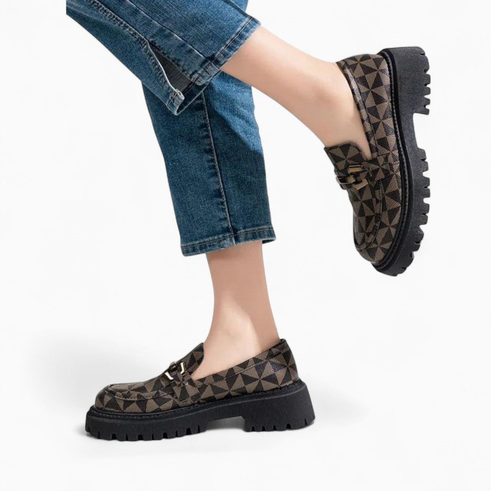 Women’s Platform Loafers with an Original Design