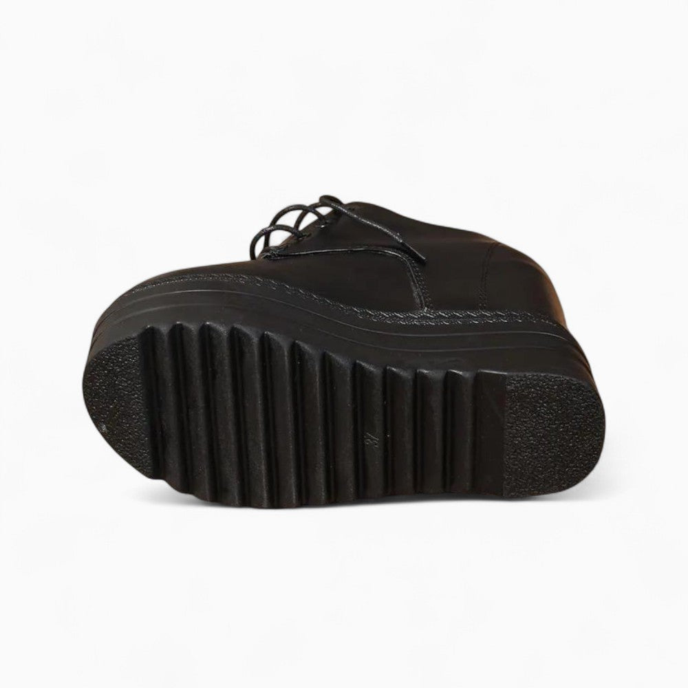 Women’s Platform Loafers with Zipper