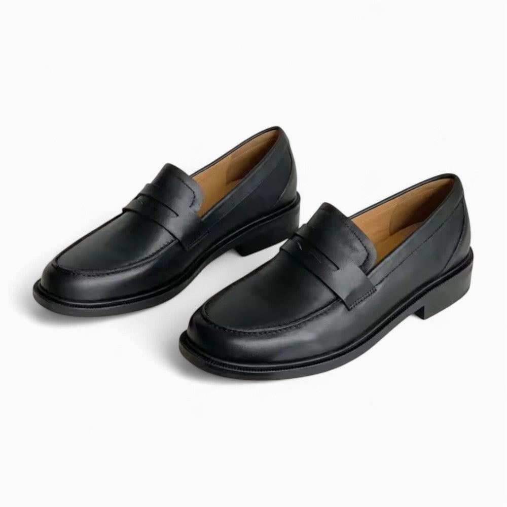 Women’s Small Block Heel Loafers