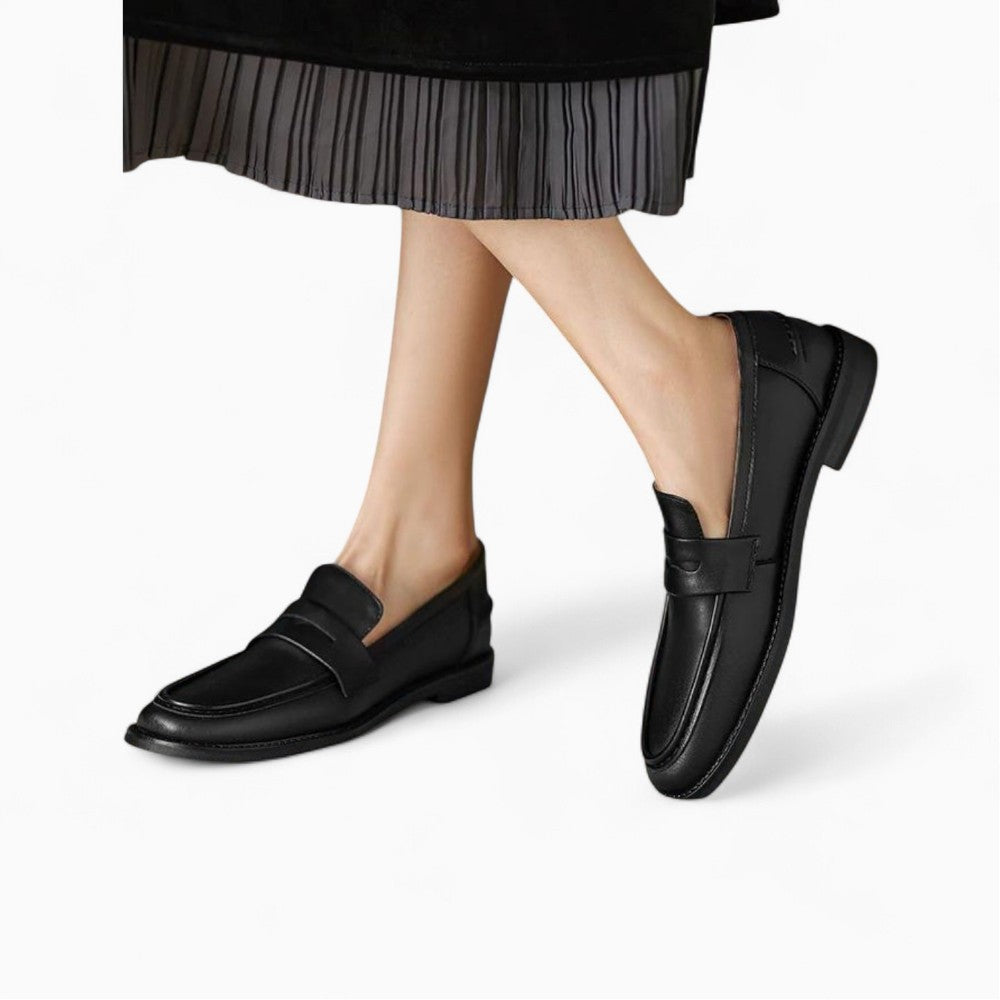 Women’s Small Block Heel Loafers