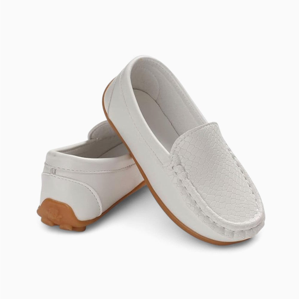 Baby Girl Crocodile Pattern Loafers