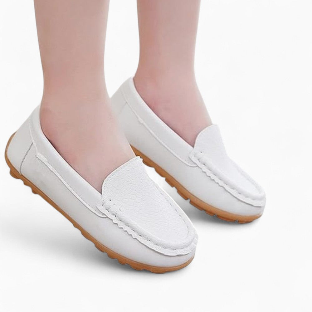 Baby Girl Crocodile Pattern Loafers