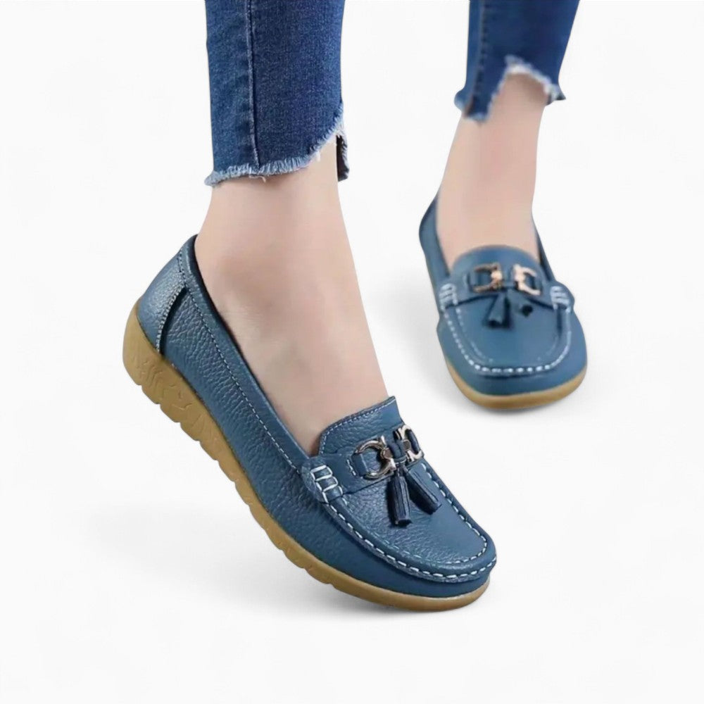 Women's Boat-Inspired Tassel Loafers