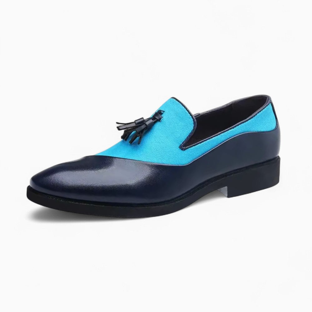 Loafers with Tassels in Suede, Available in Multiple Colours for Men