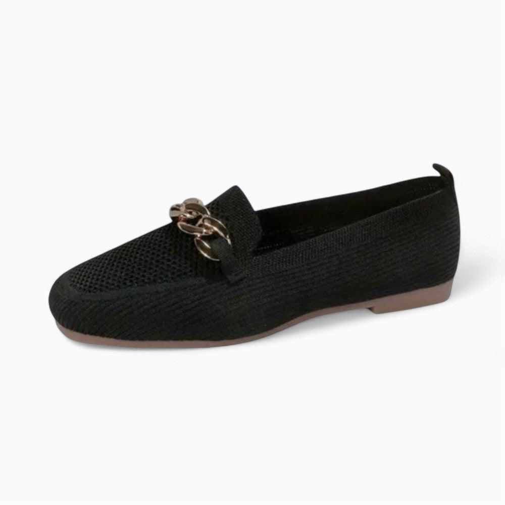 Black Mary Jane Loafer Rock Style