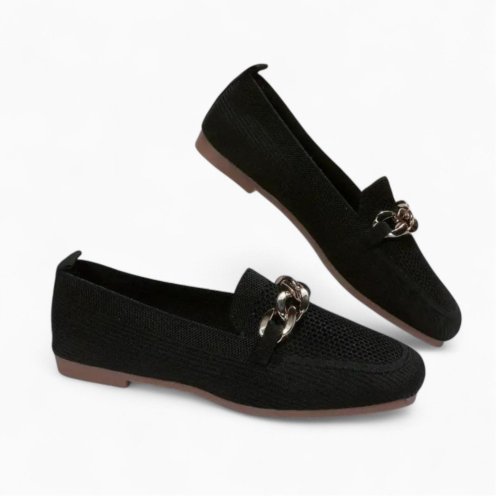 Black Mary Jane Loafer Rock Style