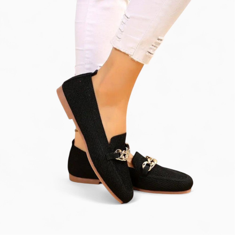 Black Mary Jane Loafer Rock Style