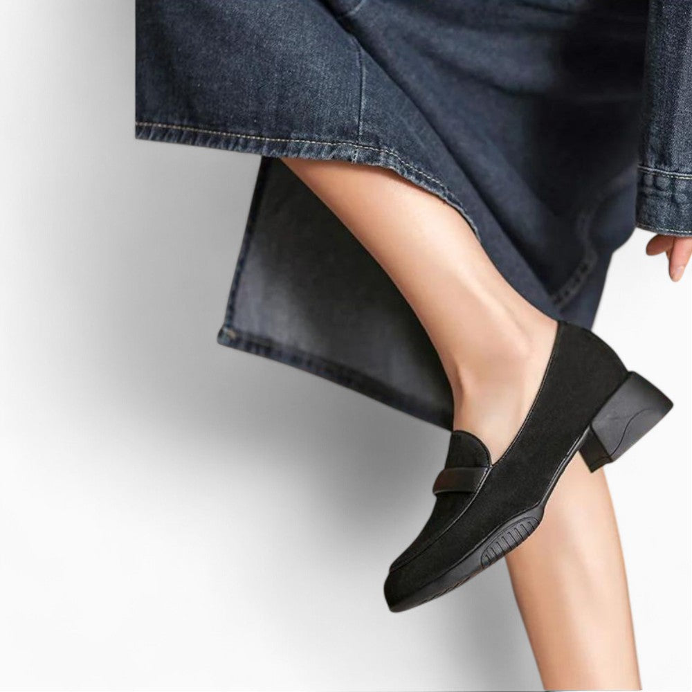 British Suede Loafers for Women