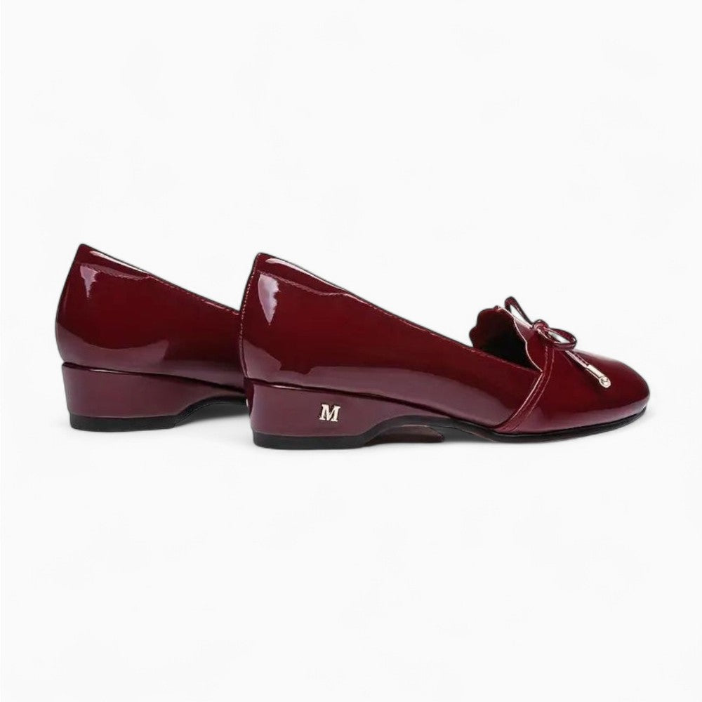 Elegant Patent Loafer Ballerinas.