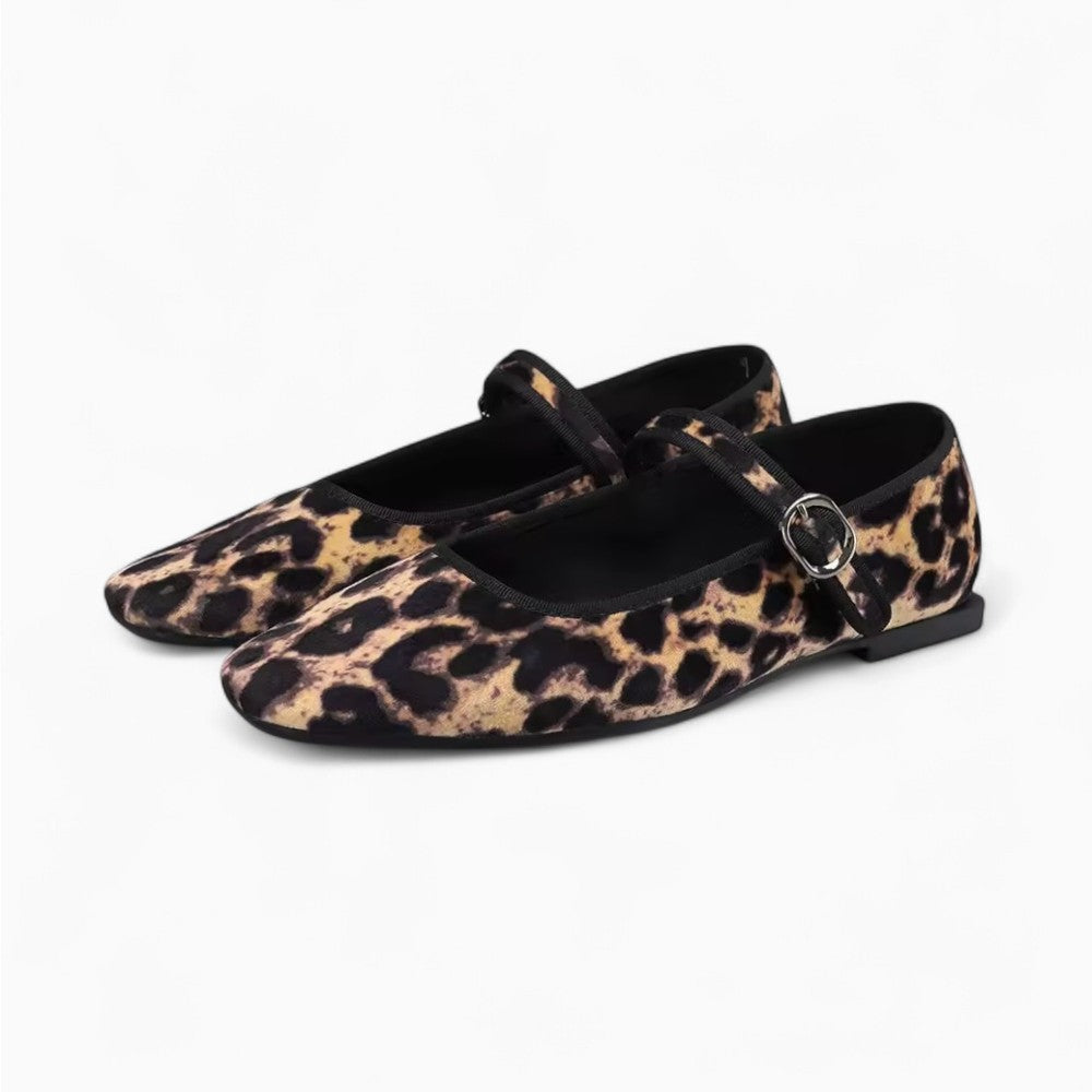Leopard Ballet Loafers