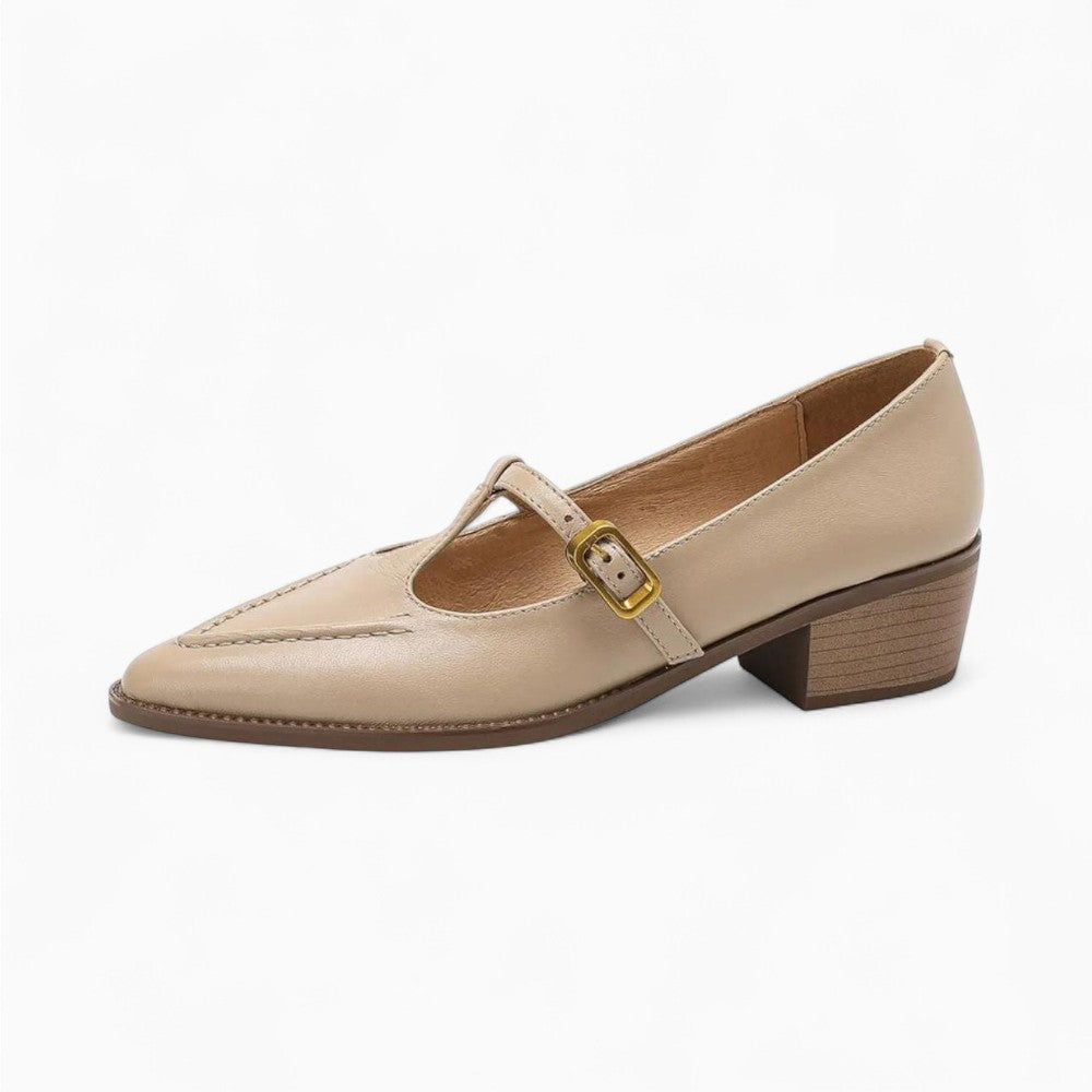 Casual Ballet Loafers with Strap