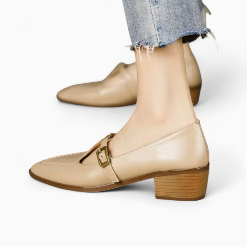Casual Ballet Loafers with Strap