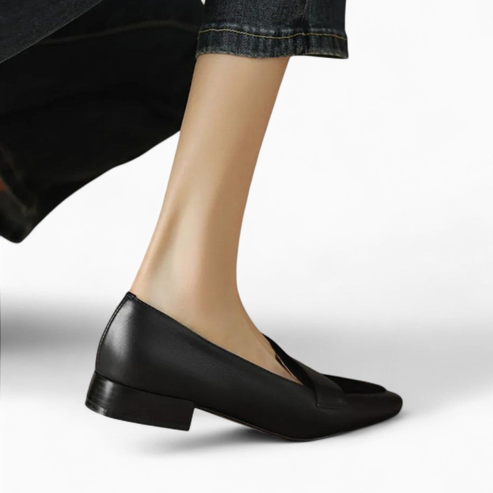 Square Heel Loafers