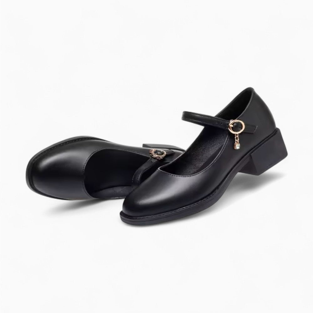 Elegant Square Heel Loafers